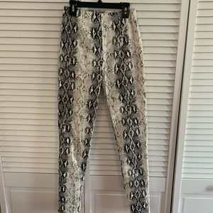 Snake Skin Pants